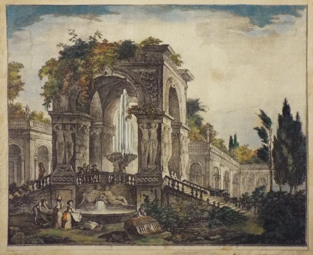 Print - (Classical Ruins)